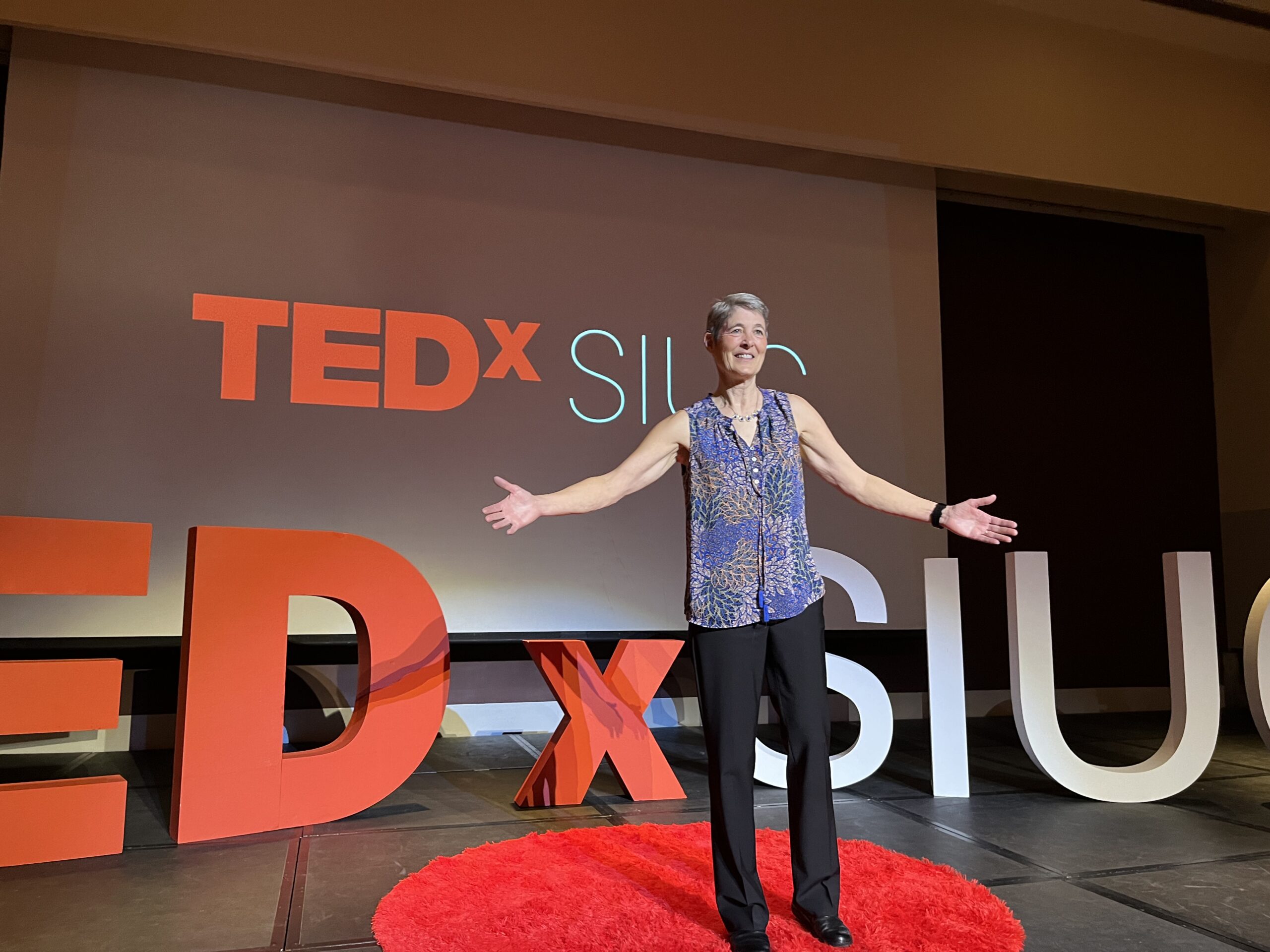 Ann Latham on the TEDx Stage